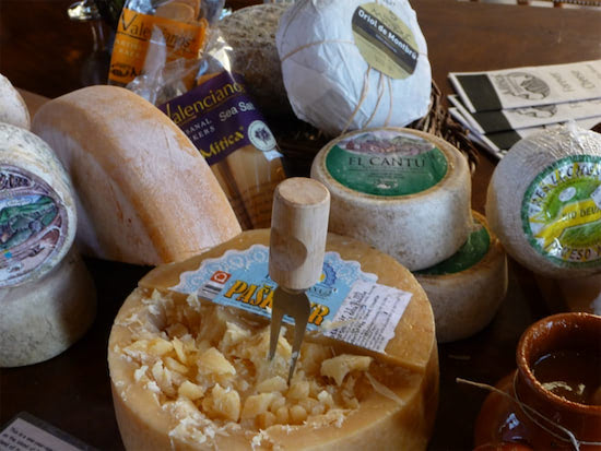 Cheeses from Croatia.