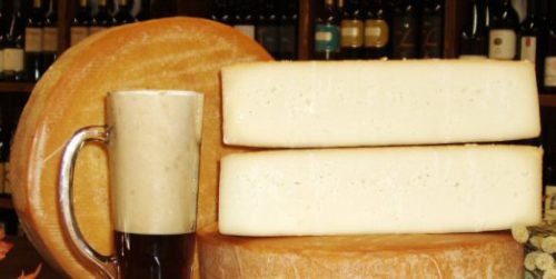 Beer and cheese.