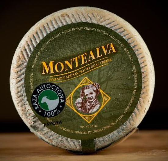 Montealva Cheese from Spain.