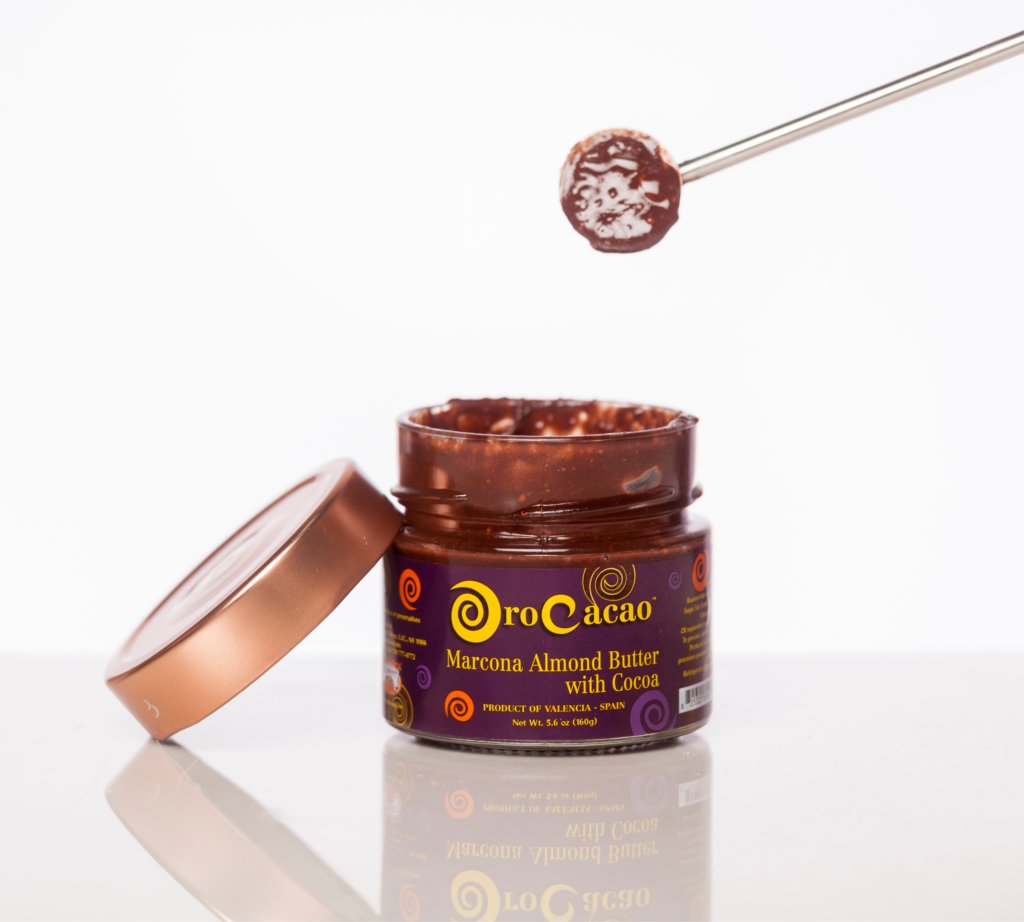 OroCacao® is Marcona almond butter with cocoa.