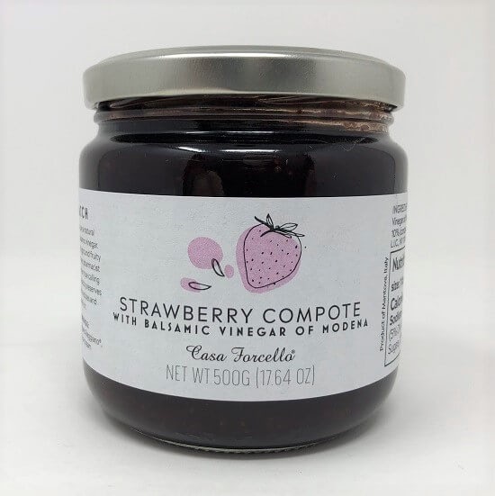 Strawberry Balsamic Compote Casa Forcello® - 1